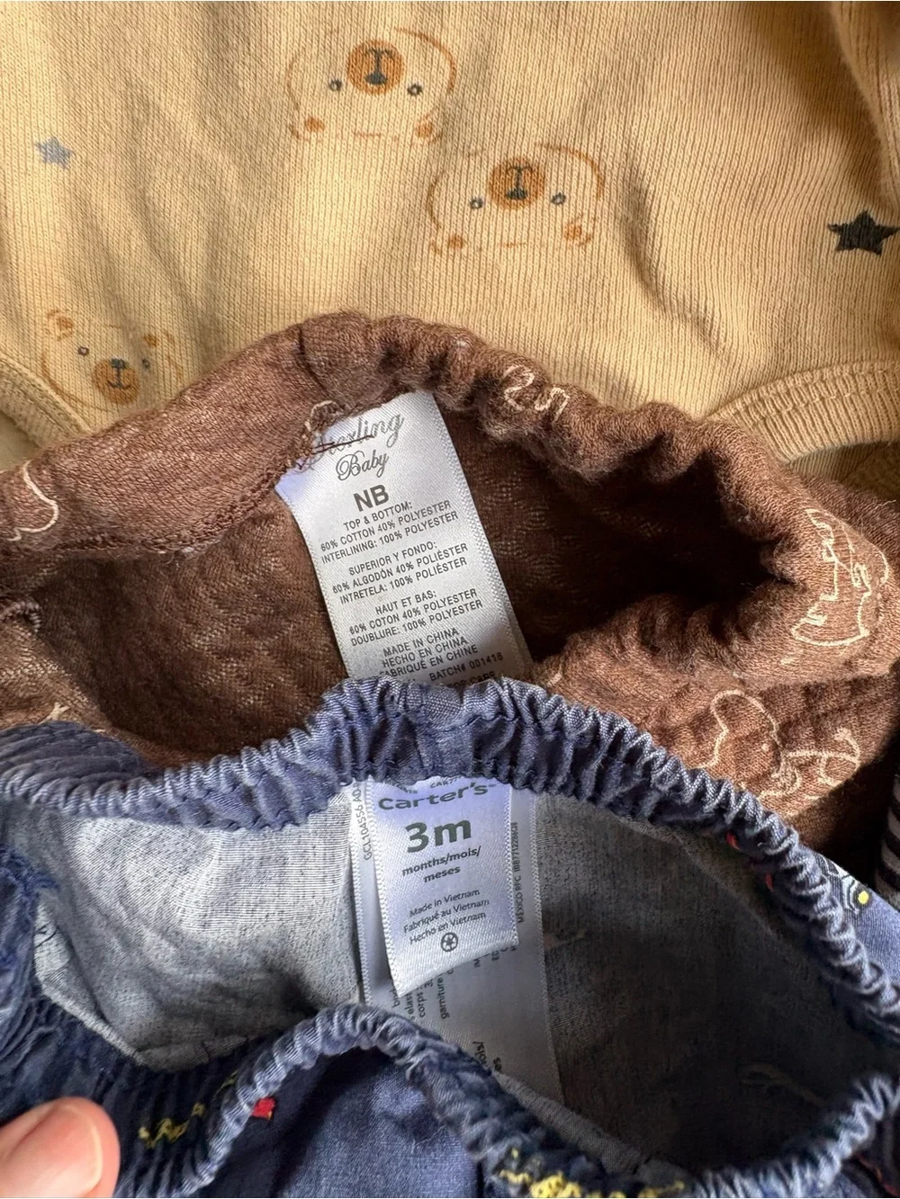 Bundle of NB-3 Month Clothes